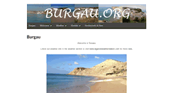 Desktop Screenshot of burgau.org