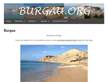 Tablet Screenshot of burgau.org